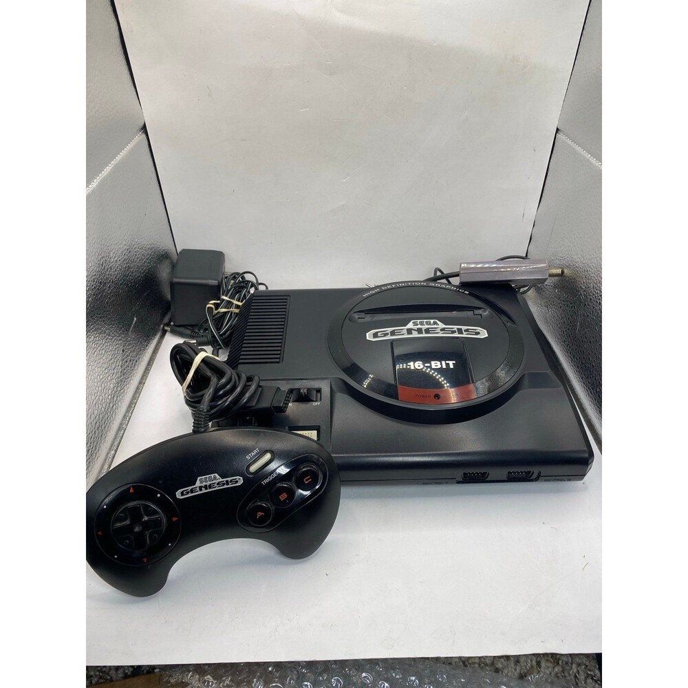 Original Sega Genesis Model 1601 HD Gen 1 Console System Bundle - vintage Retro